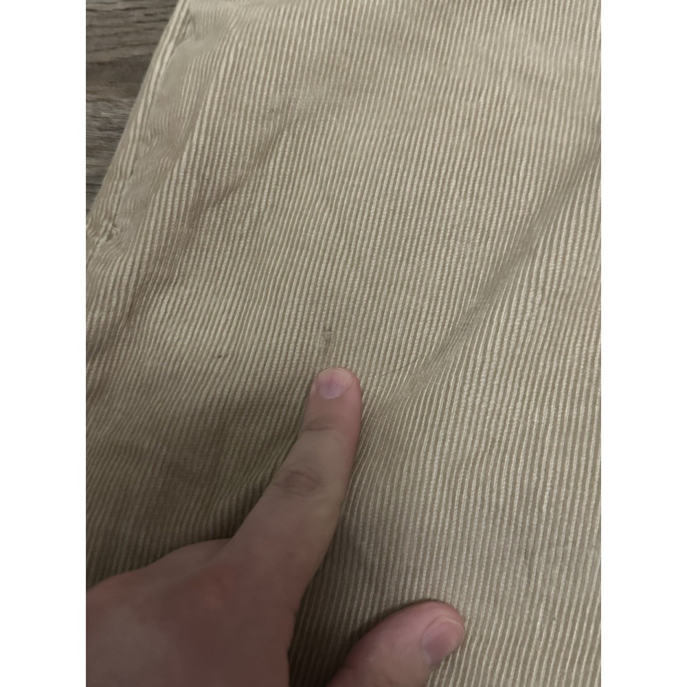 Vineyard Vines Pants Mens 35x32 Khaki Corduroy 5-Pocket Straight Stretch Casual - Picture 2 of 11